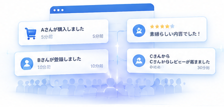 社会的証明システムのイメージ
